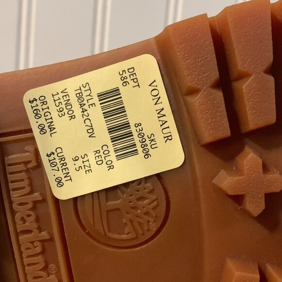 Women's 9.5 Timberland Stone Street 6-Inch Waterproof Platform Boot Lace-Up - Picture 11 of 11